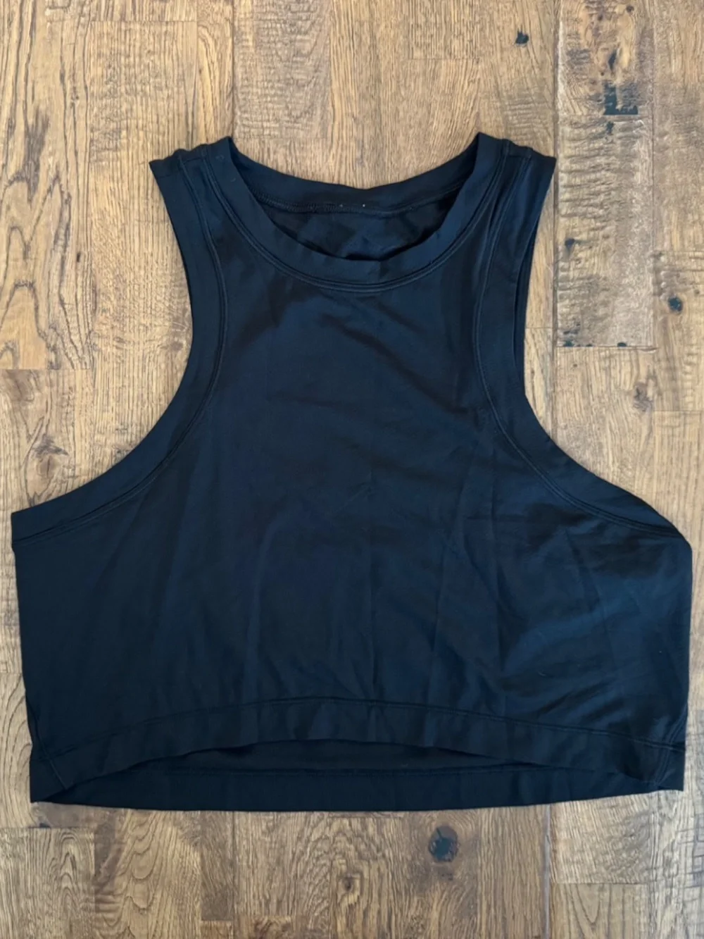Lululemon Open Back Cropped Training Tank Top Women's‎ Size 4 6 W1DHKS AA